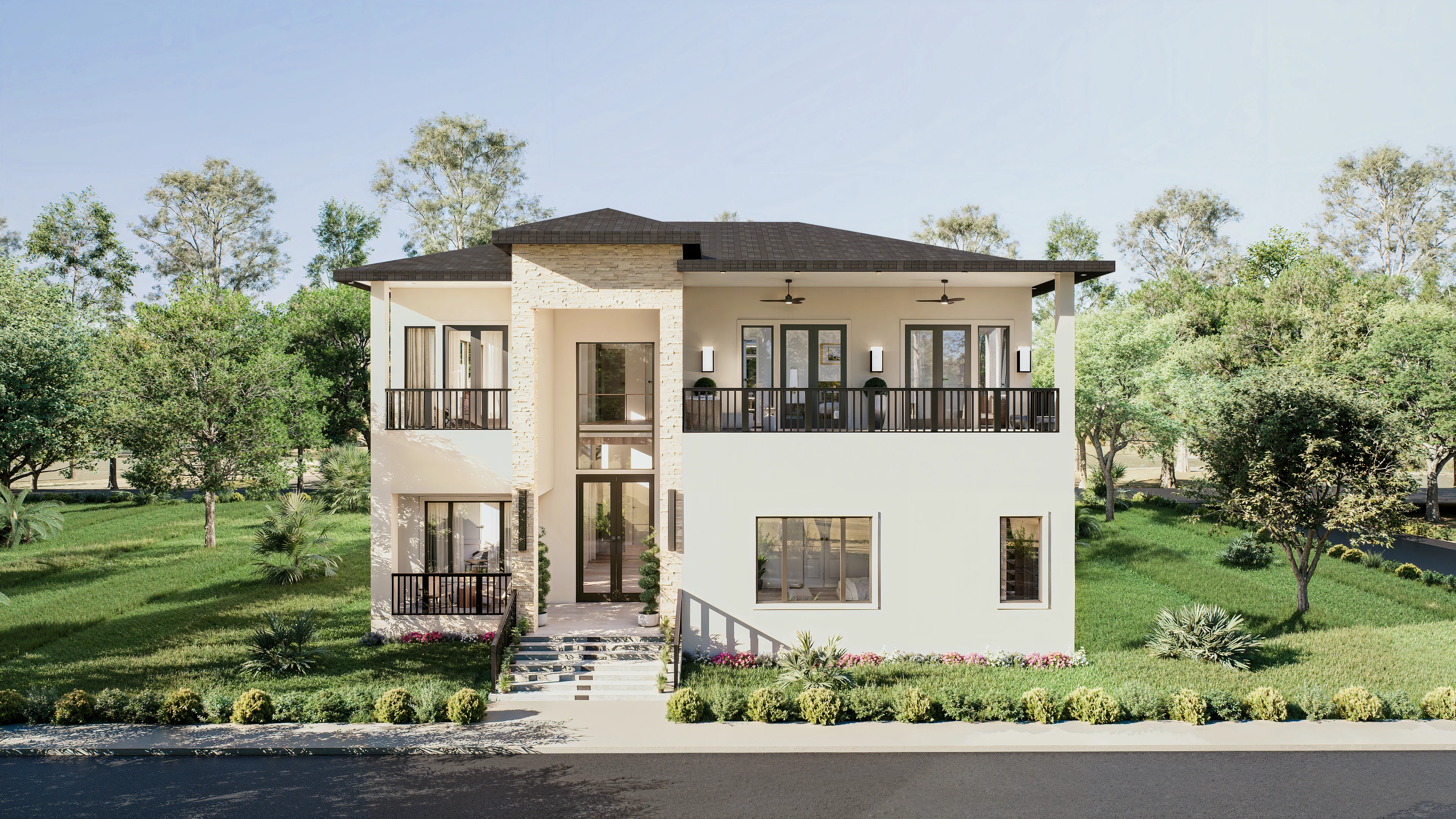 Antonia exterior front view