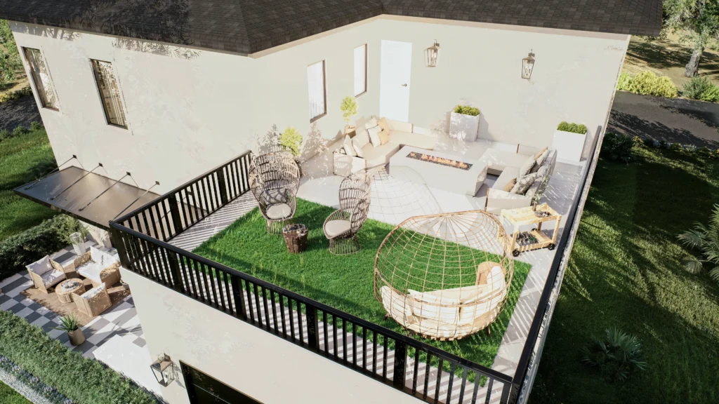 Antonia — Terrace garden