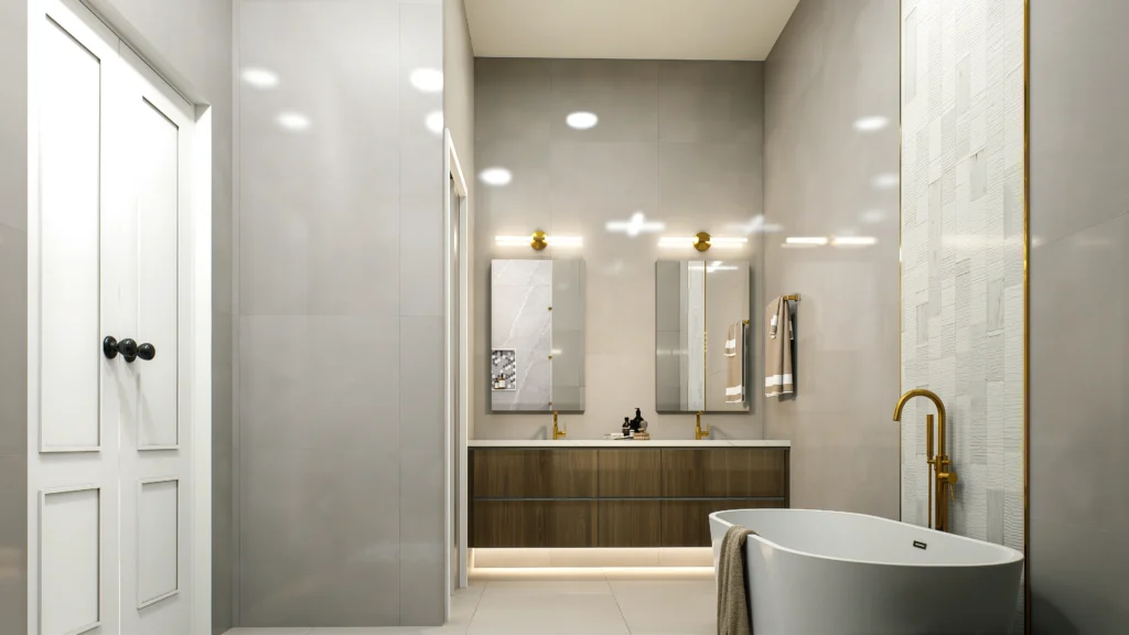 Antonia — First floor master bathroom