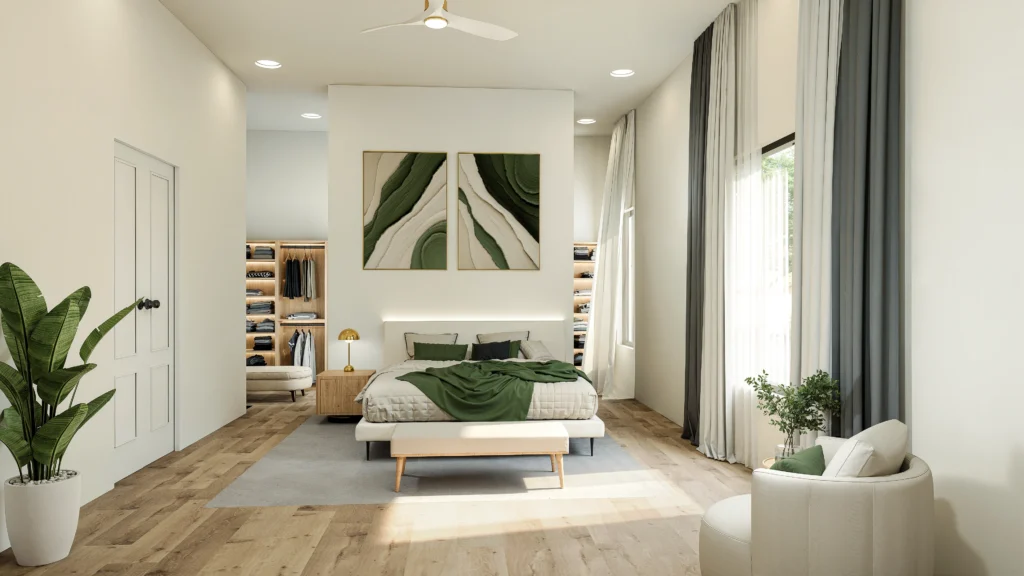 Antonia — First floor master bedroom
